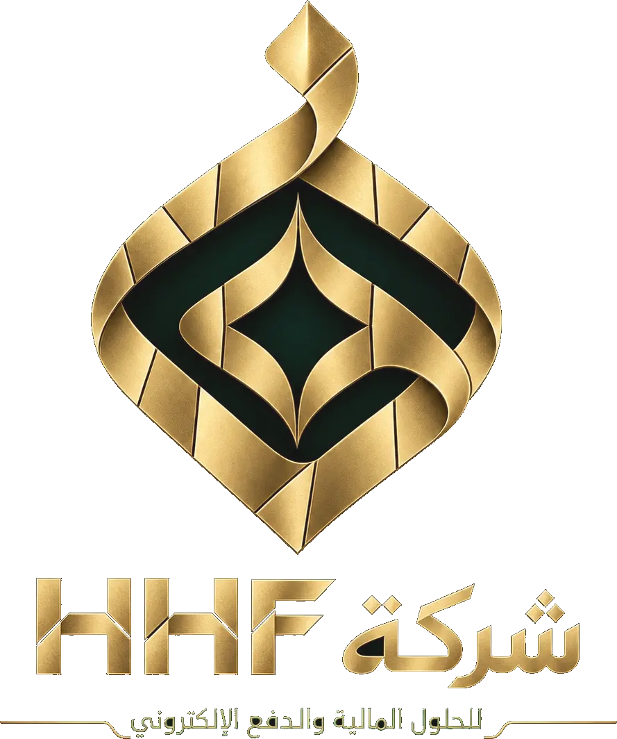 شعار اتش اتش اف الدولية لحلول الدفع المالي