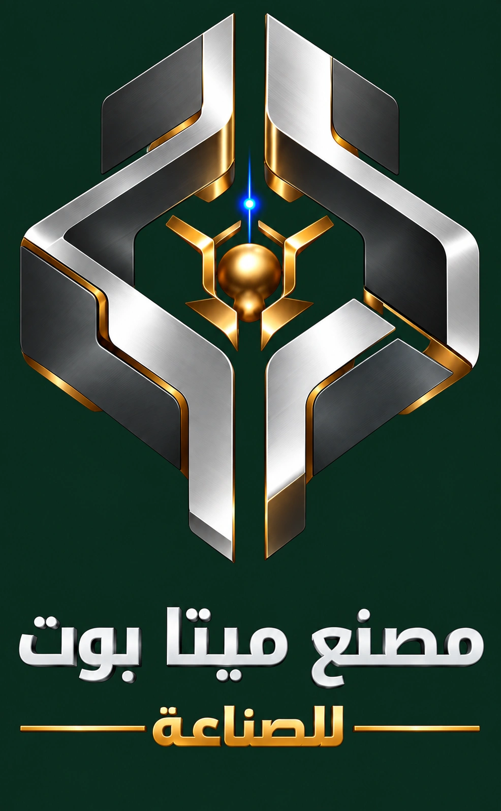 شعار مصنع ميتا بوت للصناعة