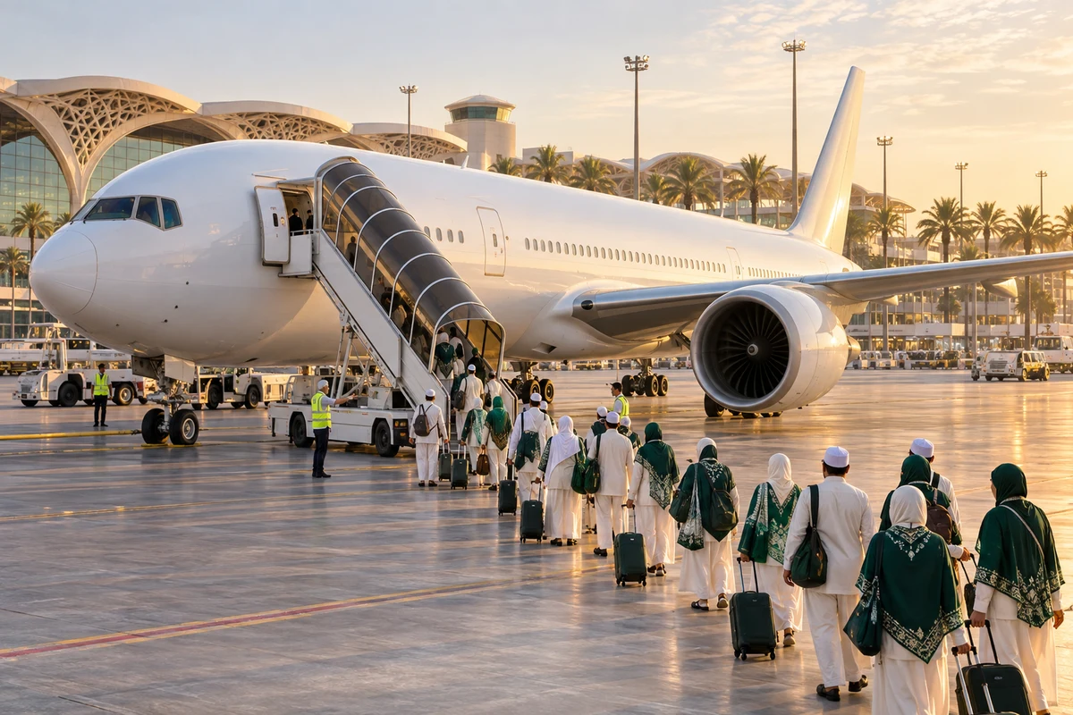 حجز طائرات كاملة لرحلات الحج والعمرة