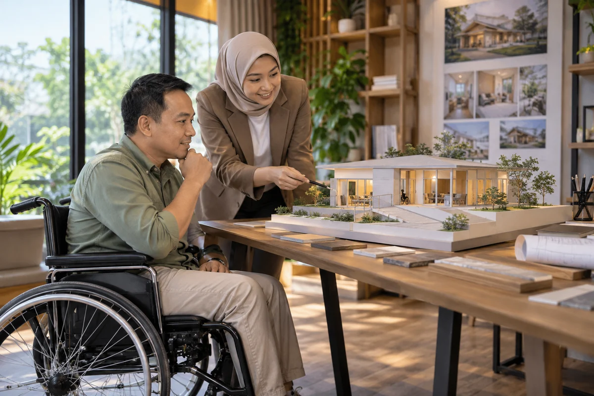 بيئات إتاحة واستقلالية ودعم أسر